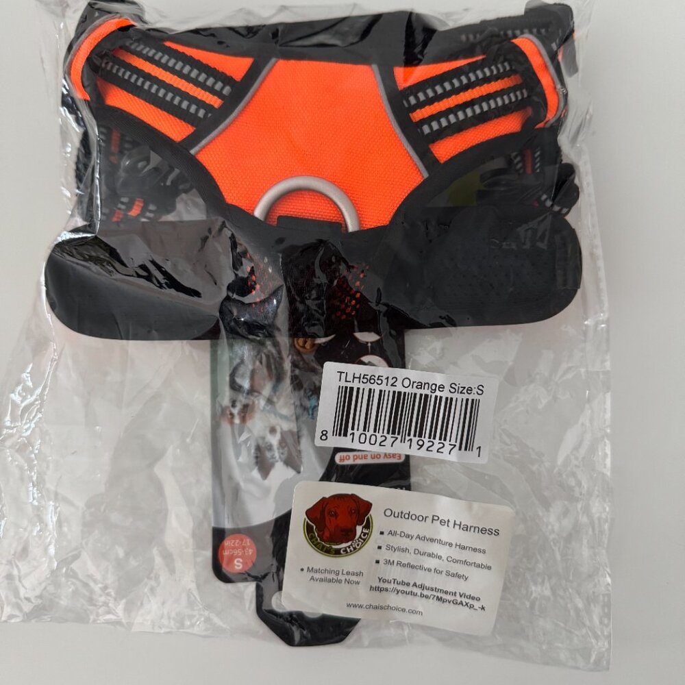 Chai's Choice Premium Polyester Reflective Front Clip Dog Harness, Small - Picture 8 of 12